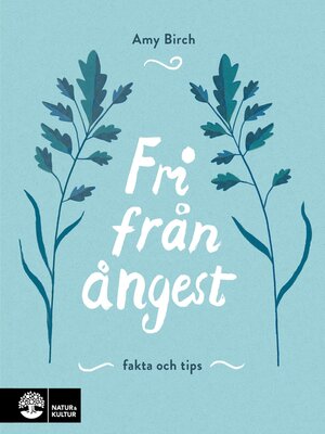cover image of Fri från ångest